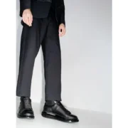 Alexander Mcqueen Black Shiny Sole - Görsel 2