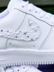 Personalized Wedding Sneakers with Bling - Image 4